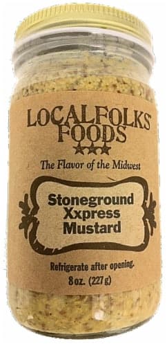 Local Folks Food Stoneground Xxpress Mustard