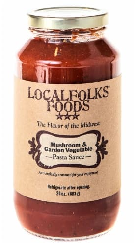 Local Folks Foods Mushroom & Garden Vegetable Pasta Sauce