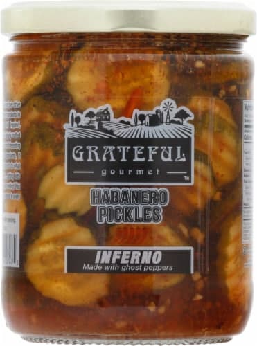 Grateful Gourmet Inferno Habanero Pickles