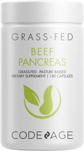 Codeage Grass-Fed Beef Pancreas Dietary Supplement