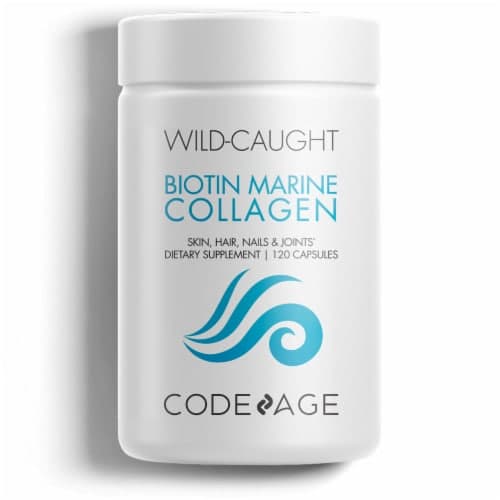 Codeage Biotin Marine Collagen Capsules