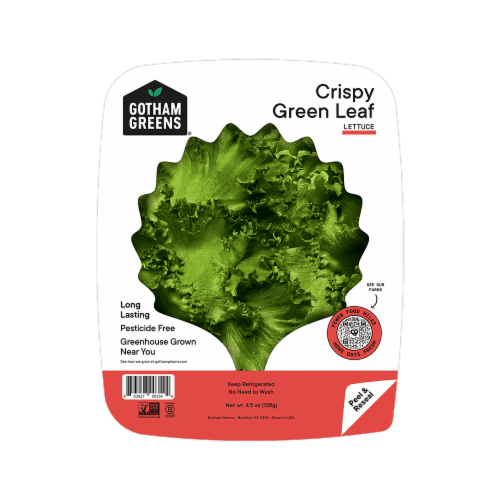 Gotham Greens Lettuce Crispy Green Leaf