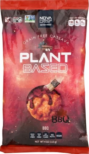Nova Crisp Grain Free Bbq Cassava Crisps