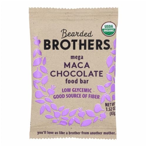 Bearded Brothers Mega Maca Chocolate Energy Bar