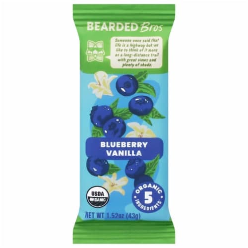 Bearded Brothers Bodacious Blueberry Vanilla Food Bar