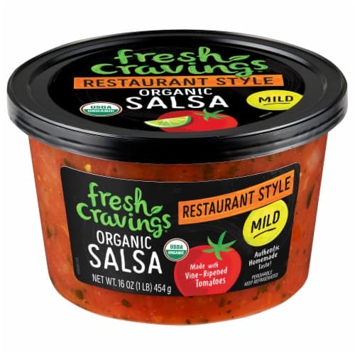 Fresh Cravings Organic Mild Restaurant Style Salsa