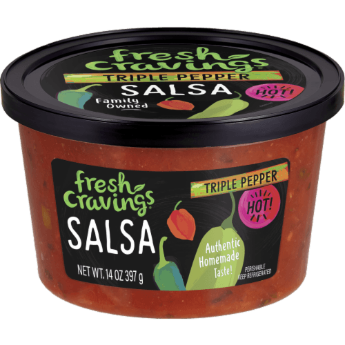 Fresh Cravings Hot Triple Pepper Salsa