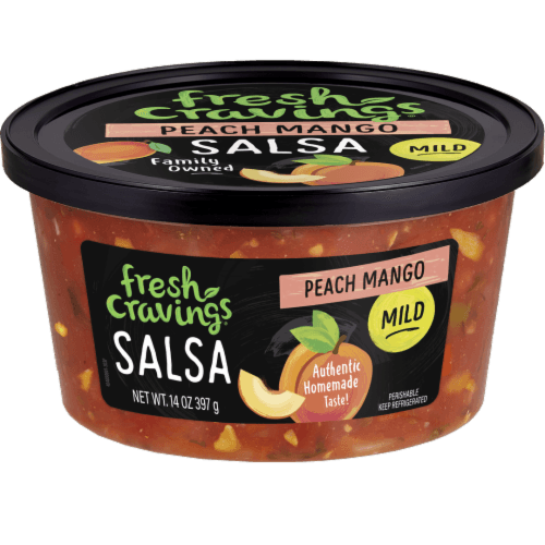 Fresh Cravings Mild Peach Mango Salsa