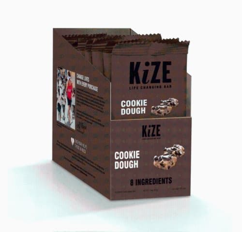 Kize Cookie Dough Nutrition Bars