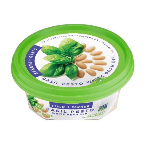 Field & Farmer Basil Pesto White Bean Dip