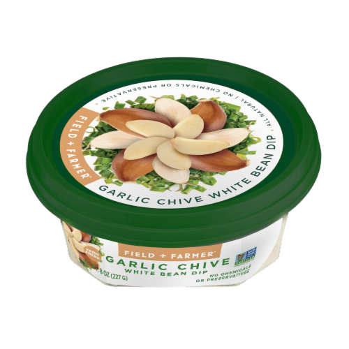 Field & Farmer Garlic Chive White Bean Dip