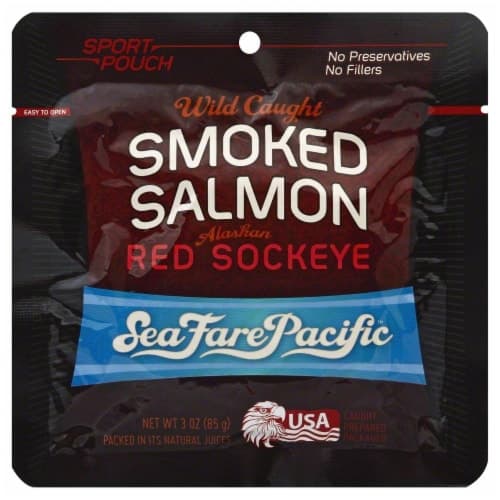 Sea Fare Pacific Wild Caught Smoked Salmon Red Sockeye