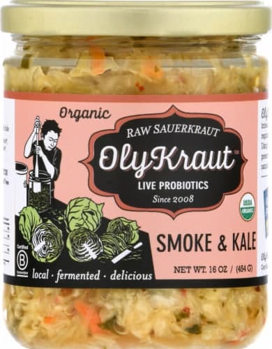 Olykraut Smoke & Kale Raw Sauerkraut