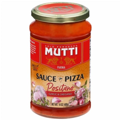 Mutti Sauce For Pizza Positano Garlic & Oregano