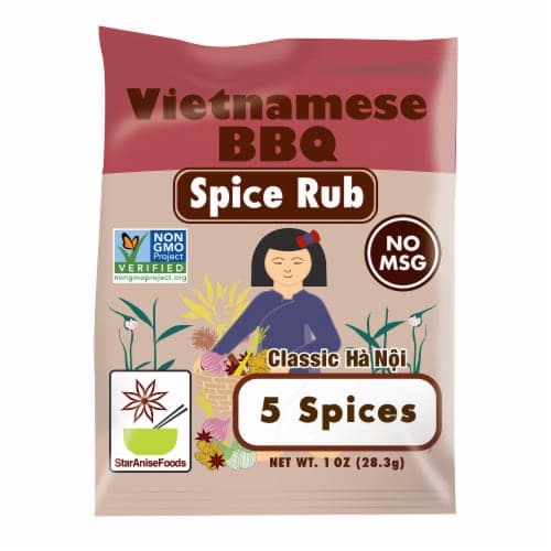 Star Anise Foods Classic Ha Noi Vietnamese Bbq Spice Rub