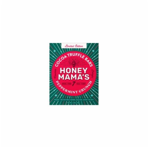 Honey Mama'S Peppermint Crunch Cocoa Truffle Bars