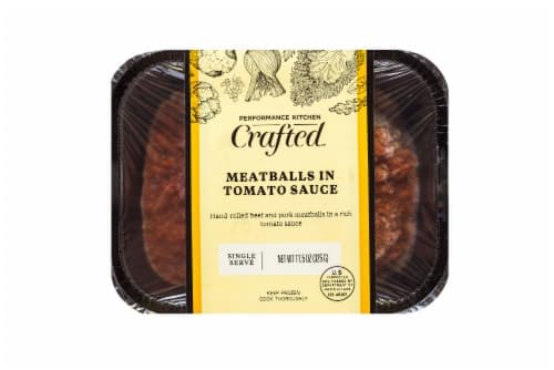 Performance Kitchen Crafted Meatballs In Rustic Tomato Sauce