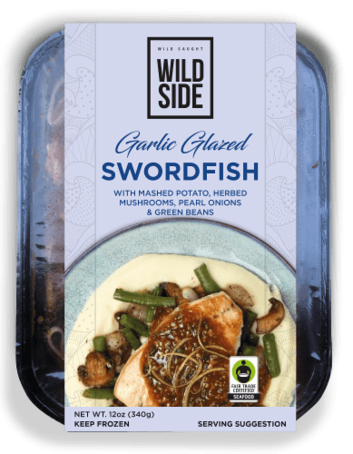 Wild Side Garlic Glazed Swordfish