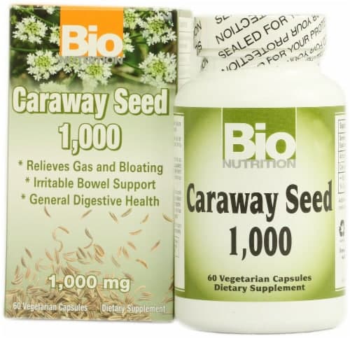 Bio Nutrition Caraway Seed Vegetarian Capsules