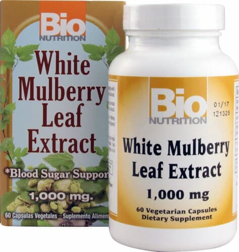 Bio Nutrition White Mulberry Leaf Extract Vegetarian Capsules