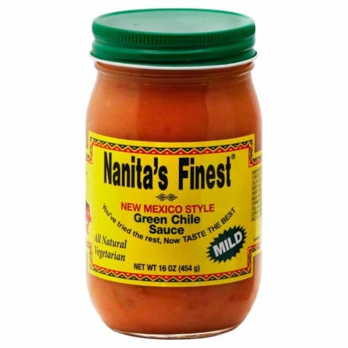 Nanita'S Finest Mild Green Chile Hot Sauce