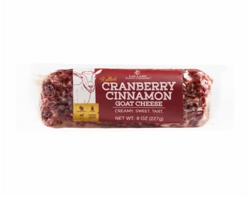 Laclare Family Creamery Rolled Cranberry Cinnamon Goat Cheese Log