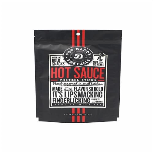 Pop Daddy Hot Sauce Seasoned Pretzel