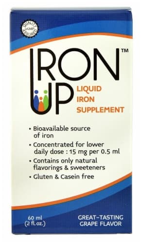 A.C. Grace  Iron Up Liquid Iron Supplement   Grape