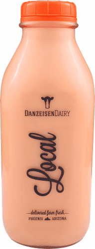 Danzeisen Dairy Local Reduced Fat 2% Orange Milk