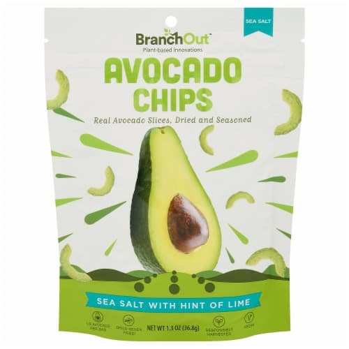 Branchout Sea Salt With Hint Of Lime Avocado Chips