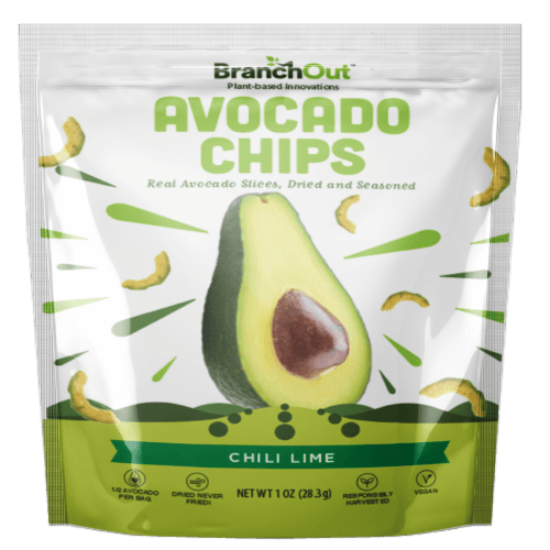 Branchout Avolov Chili Lime Avocado Chips