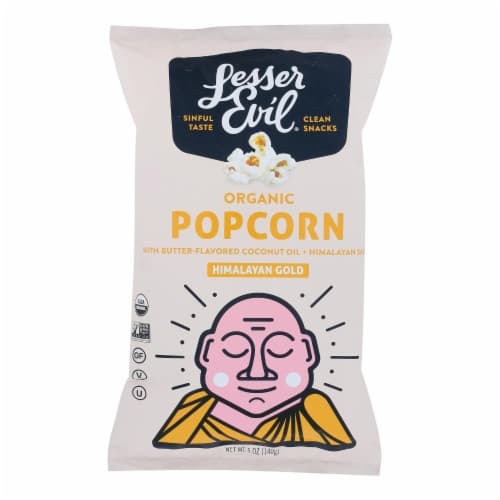 Lesserevil Organic Himalayan Gold Popcorn