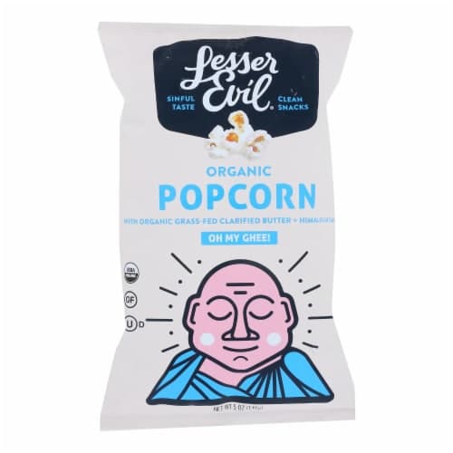 Lesser Evil Popcorn - Oh My Ghee