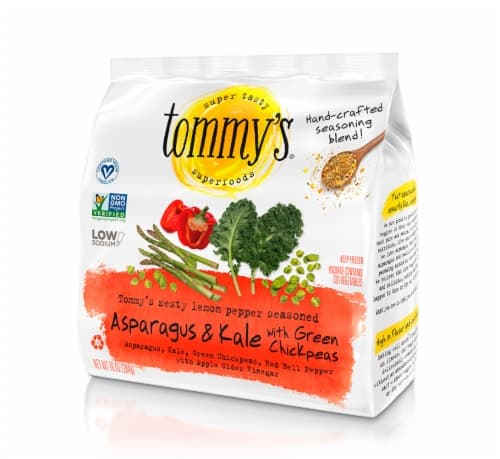 Tommy'S Superfoods Seasoned Asparagus & Kale