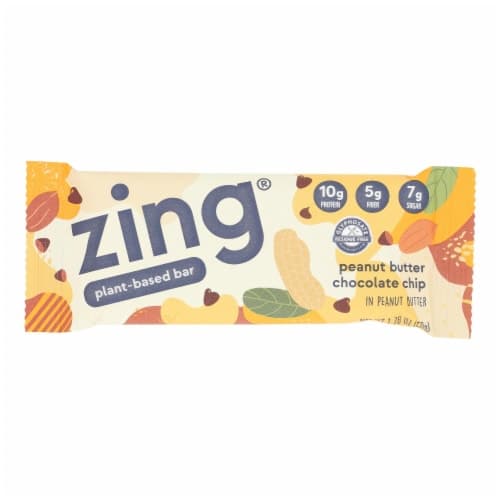 Zing Peanut Butter Chocolate Chip Vitality Bar