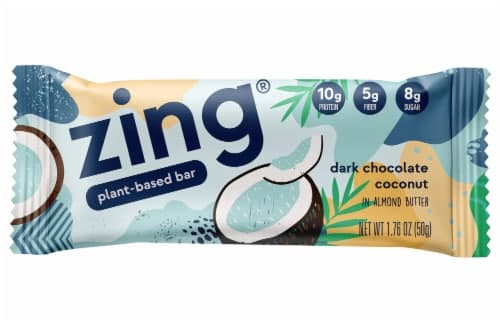 Zing Dark Chocolate Coconut Energy Bars