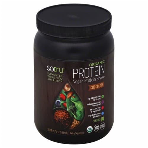 Sotru Organic Vegan Chocolate Protein Shake Powder