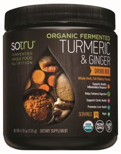 Sotru Organic Fermented Turmeric & Ginger Formula Drink Mix