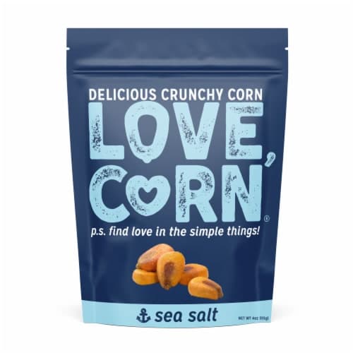 Love Corn Sea Salt Crunchy Corn Snack