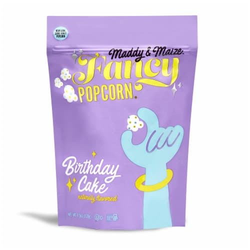 Maddy & Maize Birthday Cake Flavor Fancy Popcorn