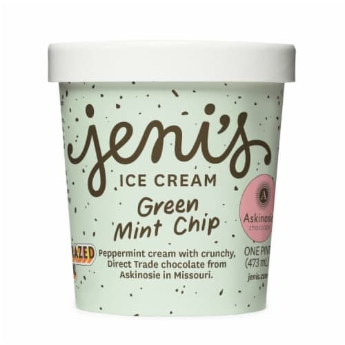 Jeni'S Green Mint Chip Ice Cream