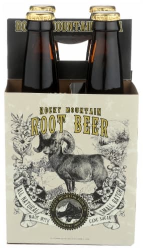 Rocky Mountain Root Beer Soda Bottles