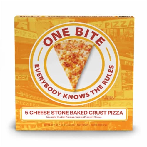 One Bite 5 Cheese Original Crust  Pizza