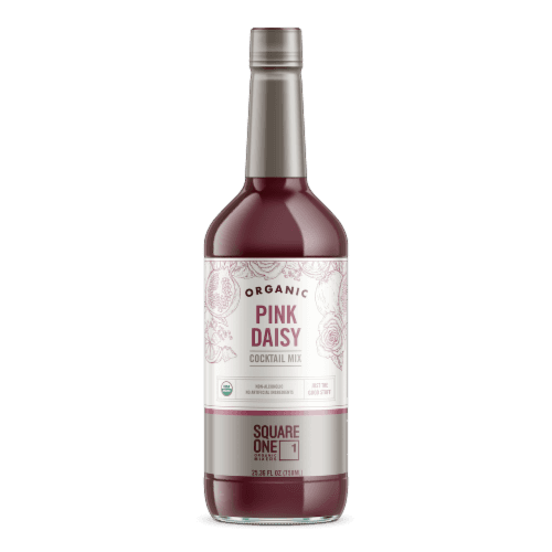 Square One Organic Spirits Pink Daisy Mixer