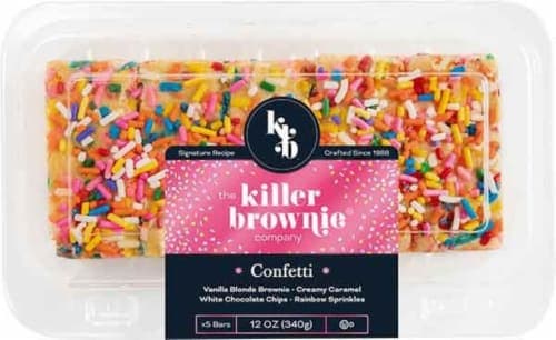 The Killer Brownie Company Confetti Brownies