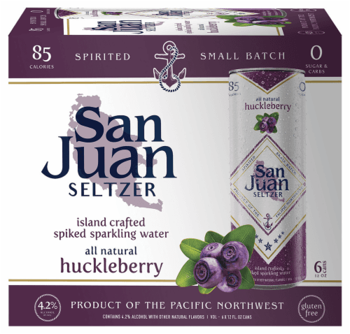 San Juan Huckleberry Seltzer
