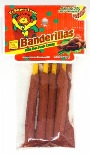 El Super Leon Banderilla Mild Hot Fruit Candy