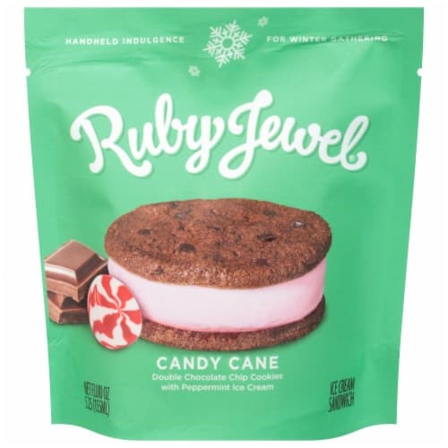 Ruby Jewel Peppermint Chocolate Ice Cream Sandwich