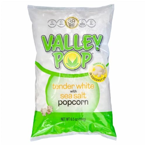 Valley Popcorn Tender White Sea Salt Popcorn
