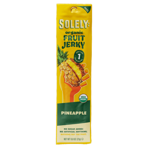 Solely Fruit Jerky Pineapple